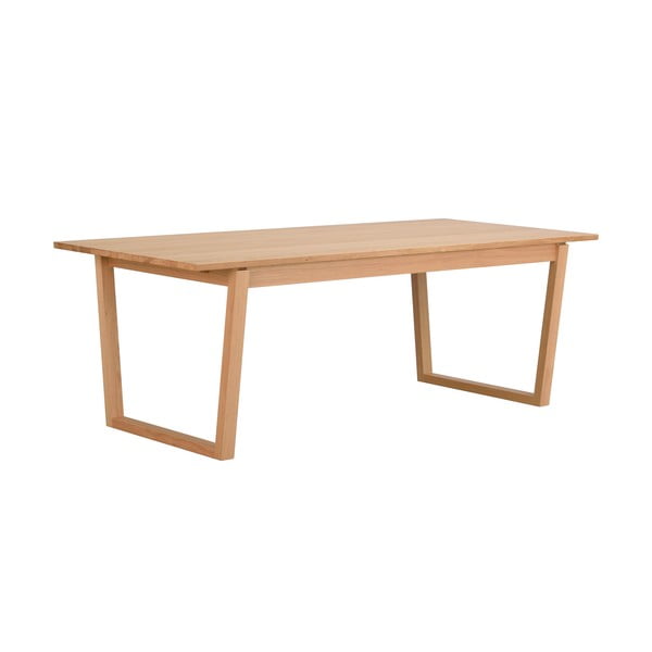 Prírodný jedálenský stôl v dubovom dekore Rowico Colonsay, 215 x 96 cm-image-4