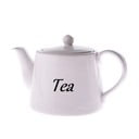 Biela keramická kanvička Dakls, 1000 ml