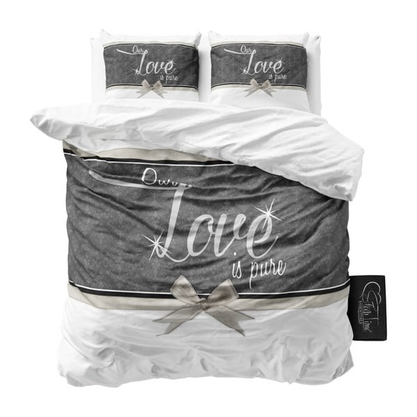 Bavlnené obliečky na dvojlôžko Sleeptime Pure Love, 200 × 220 cm