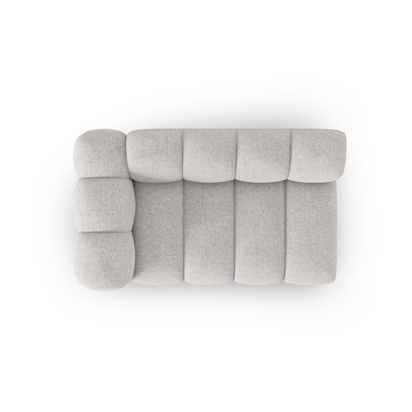 Svetlosivý modul pohovky (ľavý roh) Lupine – Micadoni Home-image-3