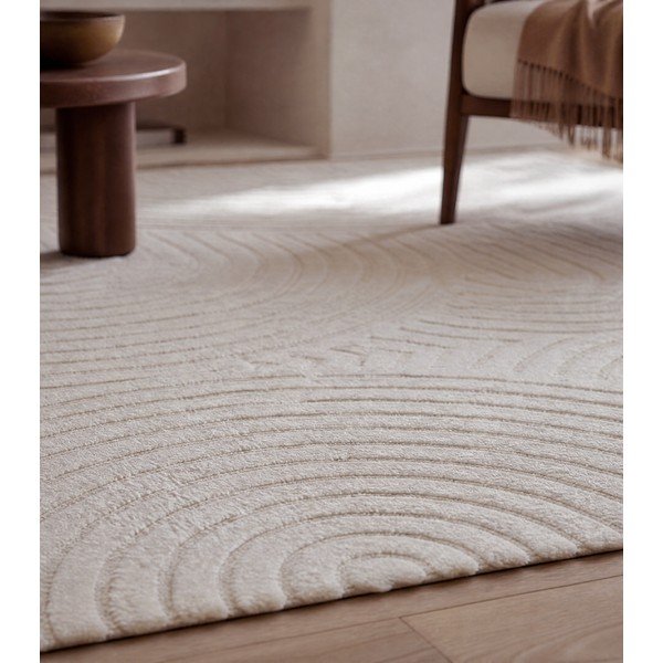 Krémovobiely koberec 160x230 cm Yen One – Universal-image-3