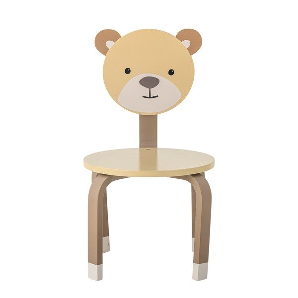 Svetložlto-béžová detská stolička Marle – Bloomingville Mini-image-2