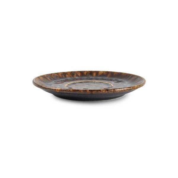 Hnedý porcelánový tanierik ø 15 cm Resto – BonBistro-image-1