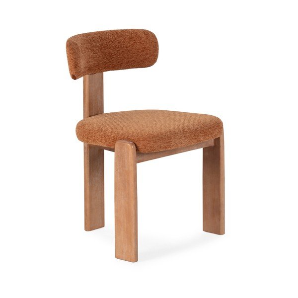 Čalúnené jedálenské stoličky v súprave 2 ks v tehlovej farbe Nadia – MOME-image-3