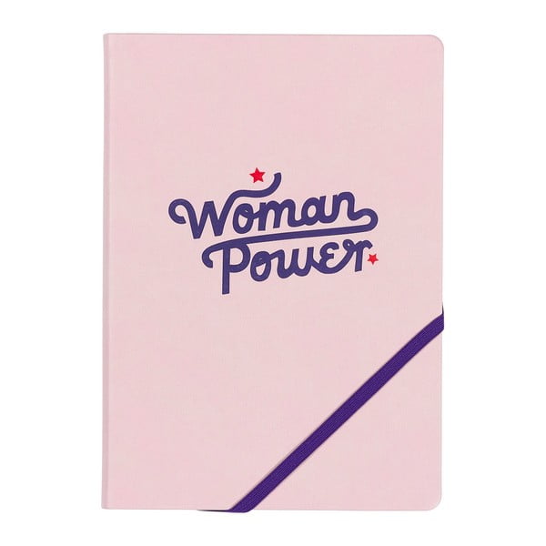 Zápisník A5 Yes studio Woman Power, 192 strán