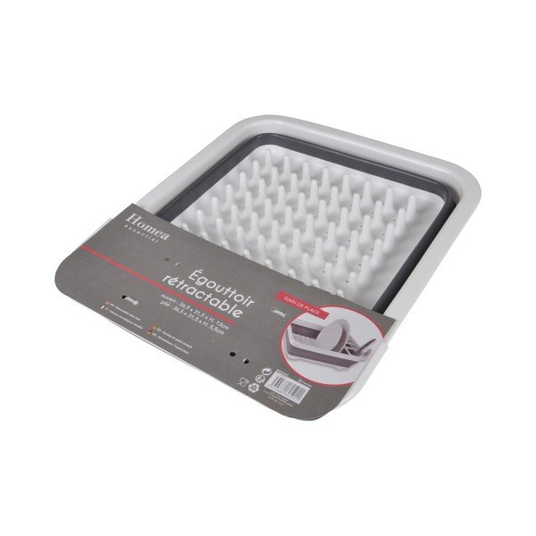 Antracitový plastový odkvapkávač – Homéa-image-1