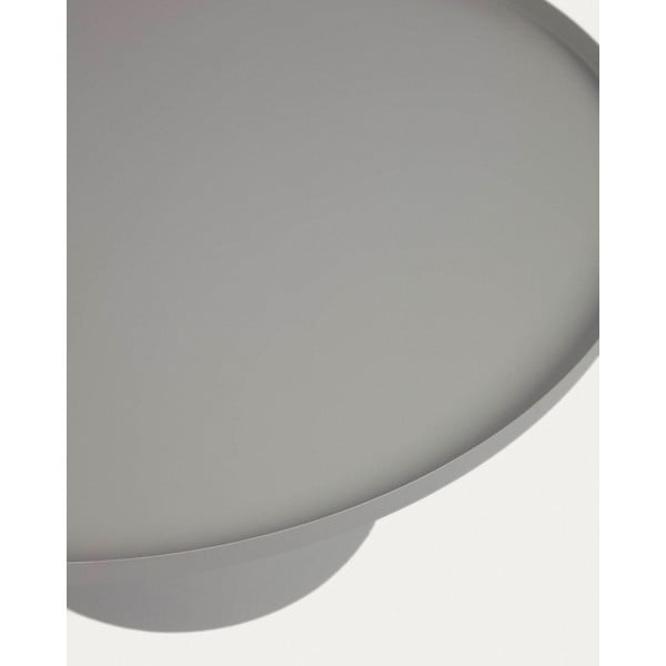 Kovový okrúhly odkladací stolík ø 72 cm Fleksa – Kave Home-image-4