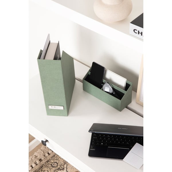 Kartónové organizéry v súprave 4 ks Hugo Canvas Paper Laminate – Bigso-image-1