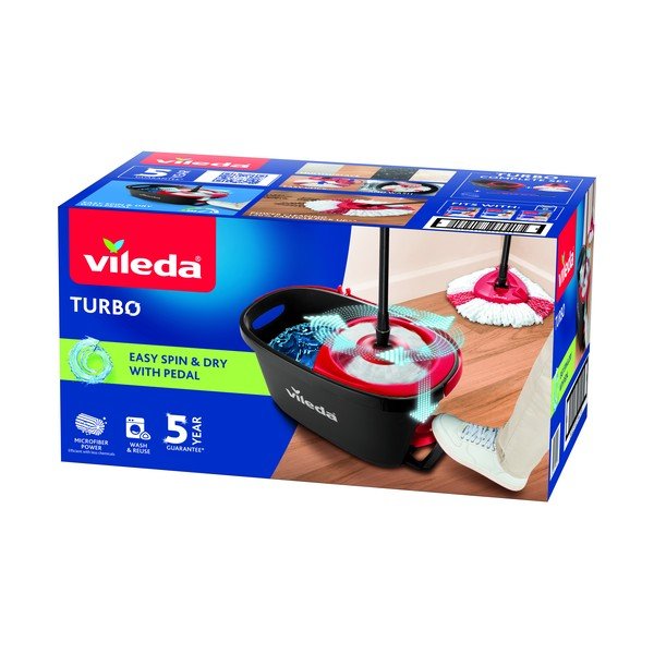Súprava vedierka a mopu na podlahu Vileda Turbo-image-2