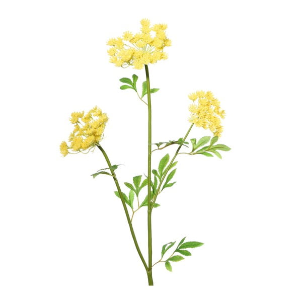 Umelá kvetina so žltými kvetmi Ixia Lace, výška 97 cm
