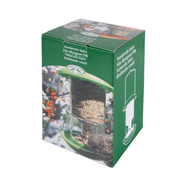 Zelené plastové kŕmidlo Esschert Design, ⌀ 11,9 cm-image-2