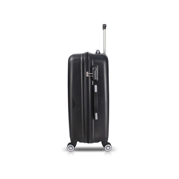 Čierny cestovný kufor na kolieskach s USB portom My Valice COLORS LASSO Pilot Suitcase-image-4