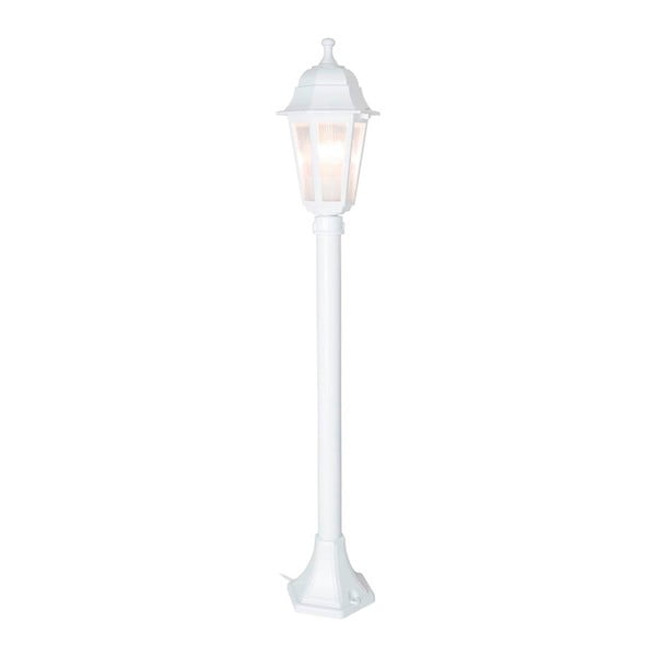 Biele vonkajšie svietidlo Lampas, výška 98 cm
