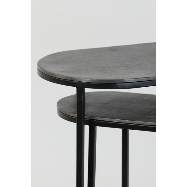 Kovové odkladacie stolíky v súprave 2 ks 26x53 cm Bocov – Light & Living-image-3