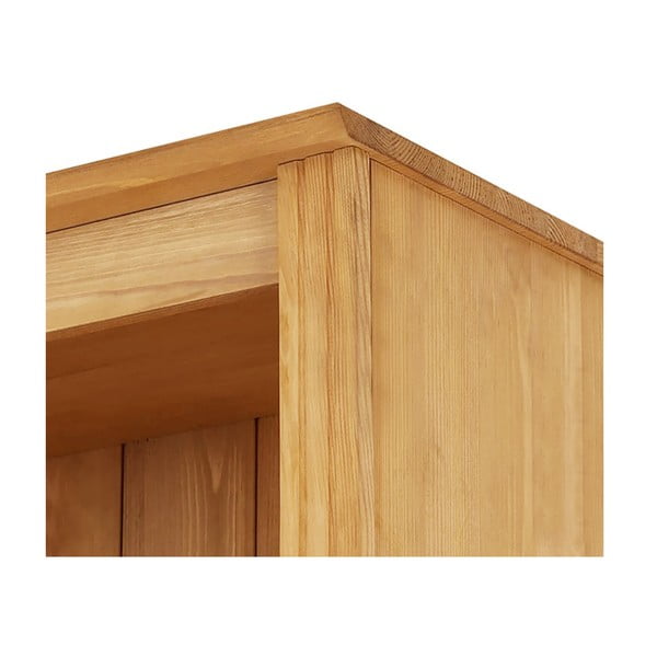 Knižnica z borovicového dreva v prírodnej farbe 296x223 cm Anita – Støraa-image-4