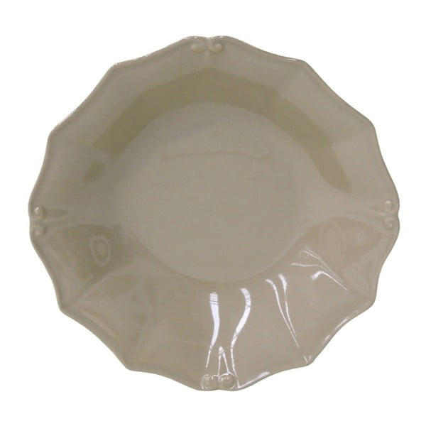 Sivohnedý kameninový tanier na polievku Casafina Vintage Port, ⌀ 24 cm