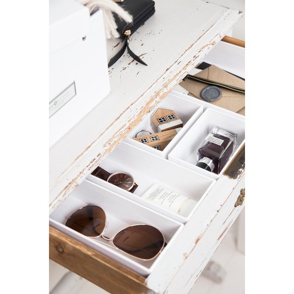 Kartónové organizéry do zásuvky v súprave 5 ks Emma Paper Laminate – Bigso-image-2