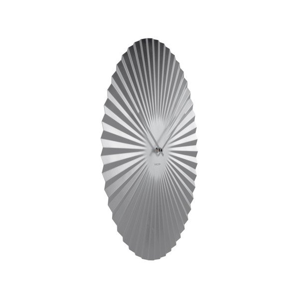 Hodiny z kovu v striebornej farbe Karlsson Sensu, ø 50 cm-image-2