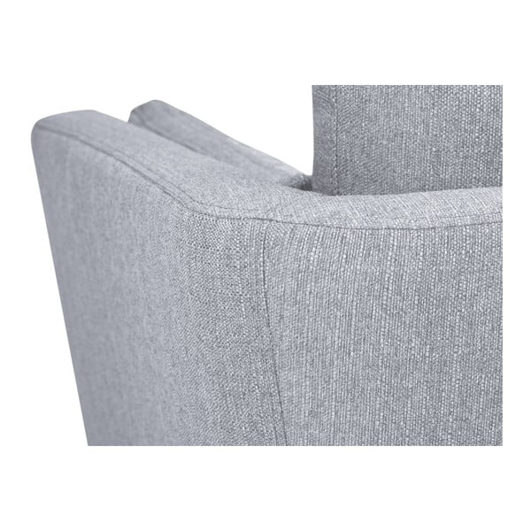 Svetlosivé kreslo Mazzini Sofas Elena-image-3