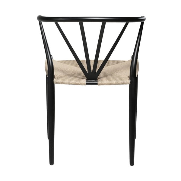 Čierna jedálenská stolička DAN–FORM Denmark Delta-image-3