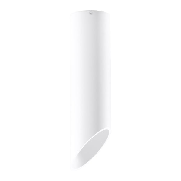 Biele stropné svietidlo Nice Lamps Nixon, dĺžka 40 cm