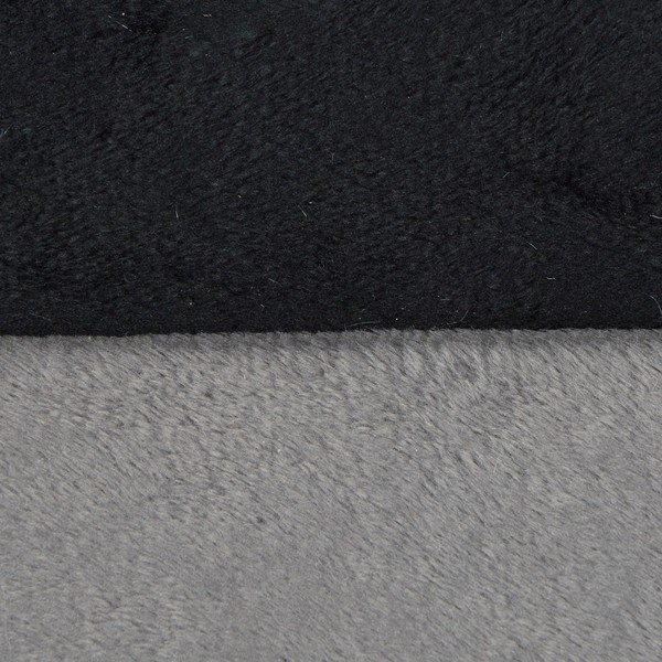 Sivý semišový pelech pre psa 107x62 cm Flakes – Love Story-image-3