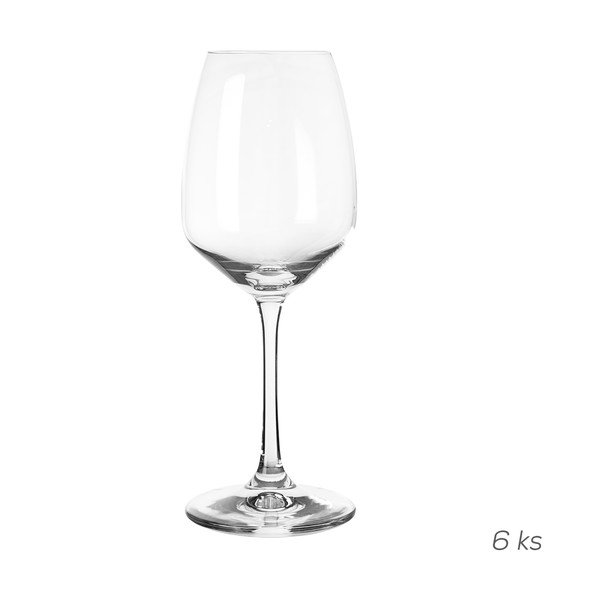 Poháre na víno v súprave 6 ks 340 ml Giselle – Orion-image-2