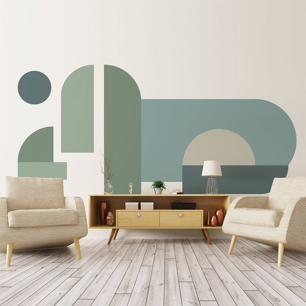 Samolepka na stenu 90x185 cm Amazonian Arches – Ambiance-image-1