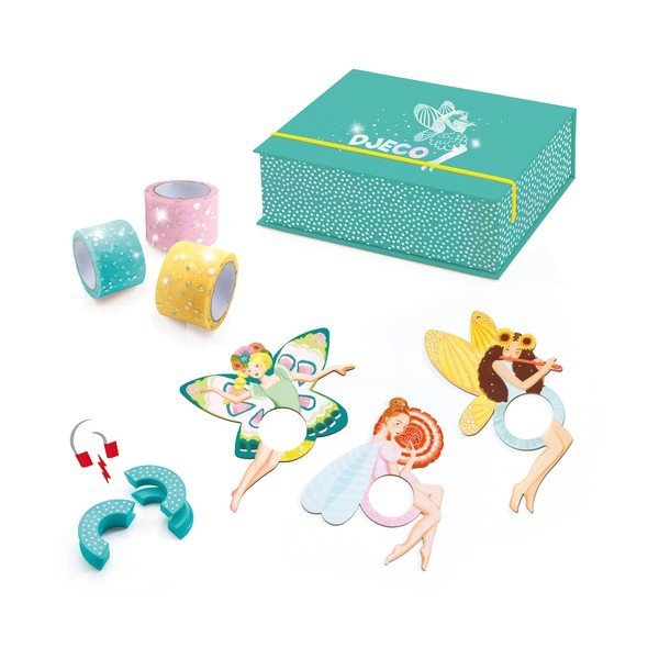Set na výrobu brmbolcov Djeco Fairies-image-1