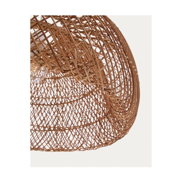 Ratanové tienidlo v prírodnej farbe ø 60 cm Isora – Kave Home-image-4
