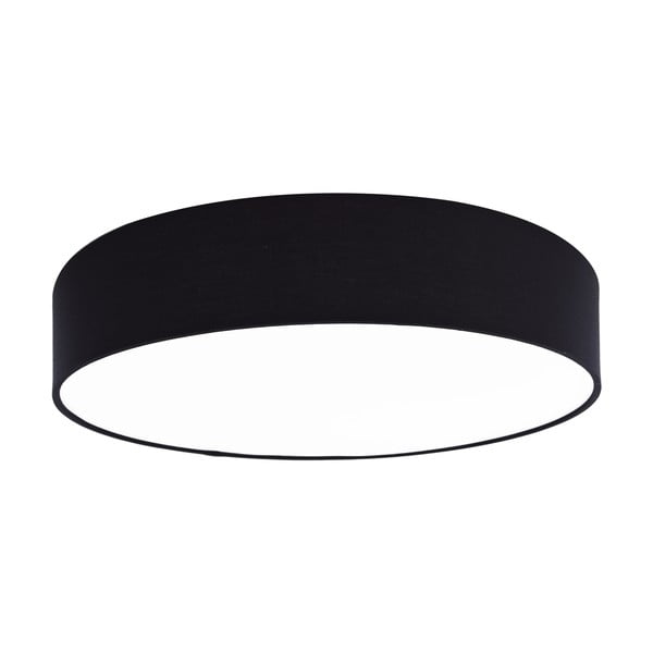 Čierne LED stropné svietidlo ø 40 cm – SULION