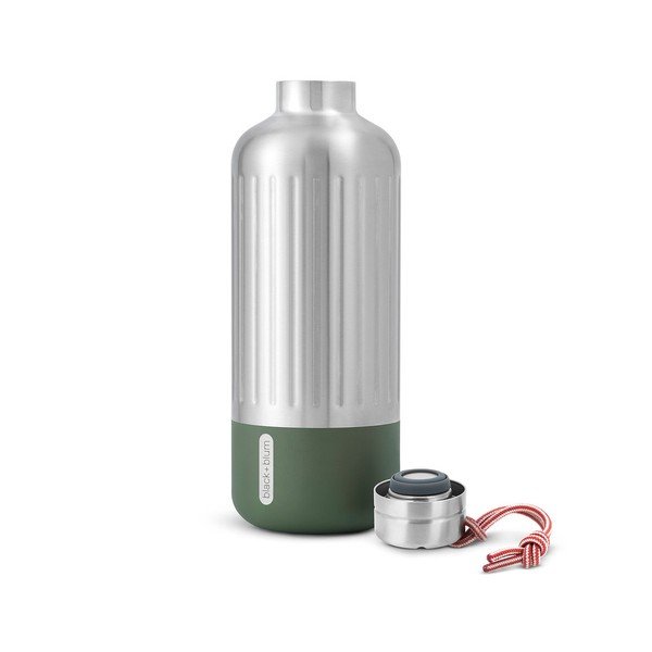 Termofľaša z nehrdzavejúcej ocele v striebornej farbe 850 ml Explorer – Black + Blum-image-2