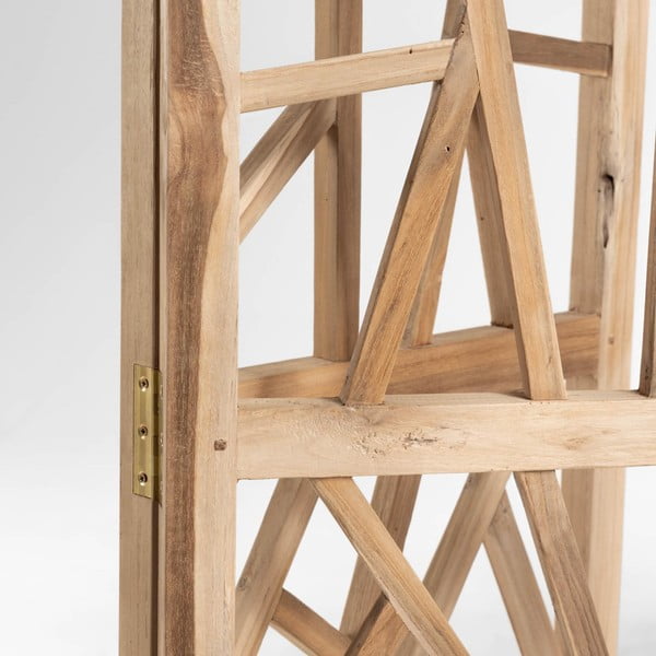 Drevený skladací paraván Kave Home AUSTY-image-2