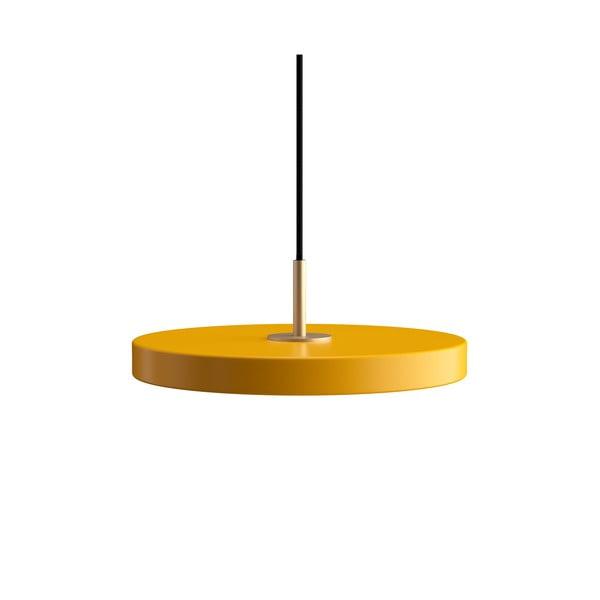 Žlté LED závesné svietidlo s kovovým tienidlom ø 31 cm Asteria Mini – UMAGE