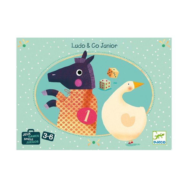Dosková hra Nomad Ludo & Co Junior – Djeco-image-2