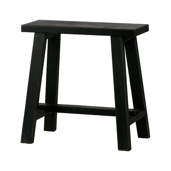 Čierna drevená stolička WOOOD Mara