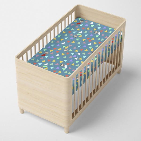 Elastická bavlnená plachta Mr. Fox Knight, 70 x 140 cm-image-3