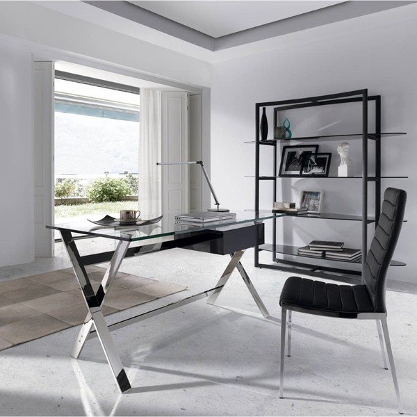 Pracovný stôl s čiernou zásuvkou Ángel Cerdá Concha-image-1