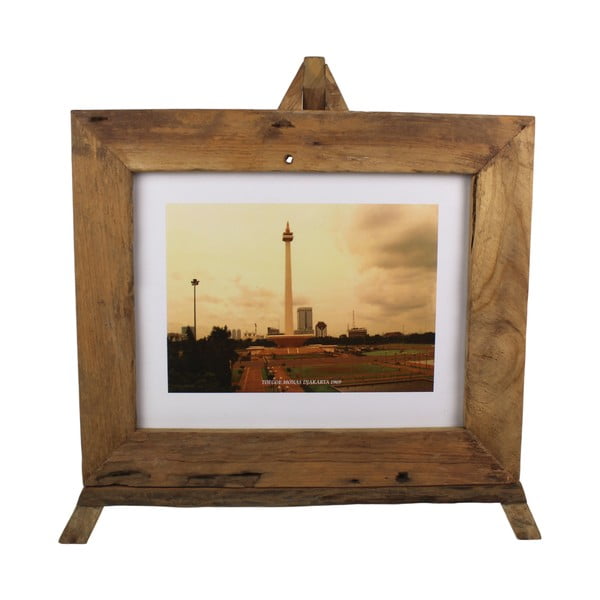Rámik na fotografie z teakového dreva HSM Collection Nesia, 55 x 45 cm