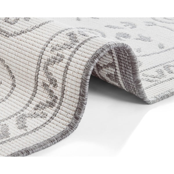 Sivo-krémový vonkajší koberec NORTHRUGS Leyte, 160 x 230 cm-image-1