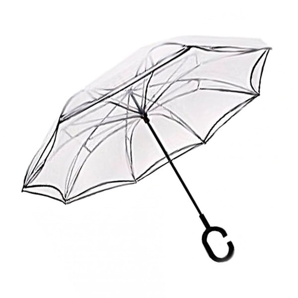 Transparentný dáždnik Claro, ⌀ 110 cm