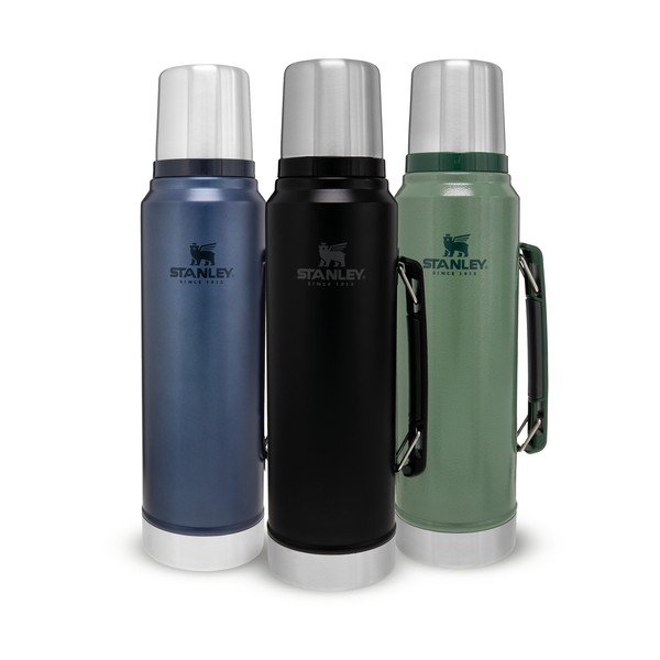 Čierna termoska z nehrdzavejúcej ocele 1 l Legendary Classic Black – Stanley-image-3