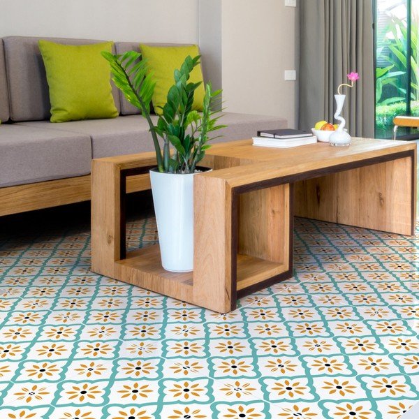 Samolepka na podlahu Ambiance Floor Sticker Marrakech, 40 × 40 cm-image-3