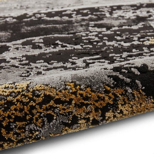 Čierno-zlatý koberec 230x160 cm Craft - Think Rugs-image-4
