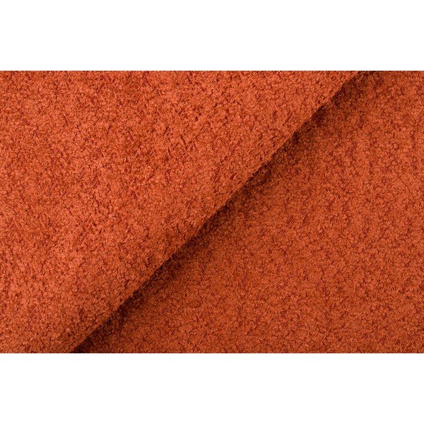 Modul pohovky z textílie buklé v tehlovej farbe Roxy – Scandic-image-2