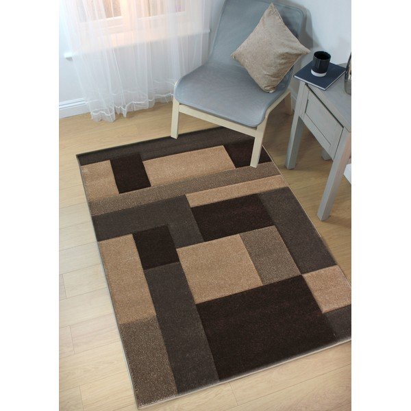 Béžovo-hnedý koberec Flair Rugs Cosmos Beige Brown, 160 × 230 cm-image-1