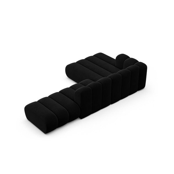 Antracitová rohová pohovka (ľavý roh) Lupine – Micadoni Home-image-3