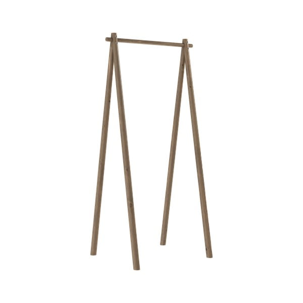 Hnedý stojan na oblečenie z borovicového dreva Hongi - Karup Design-image-3
