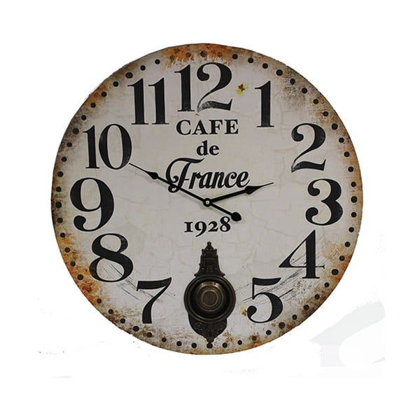 Kyvadlové hodiny France, 58 cm