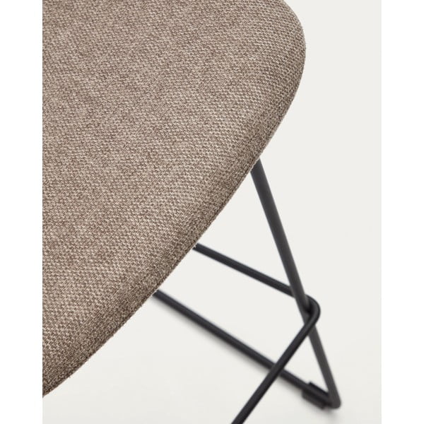 Svetlohnedá barová stolička (výška sedadla 76 cm) Zahara – Kave Home-image-4